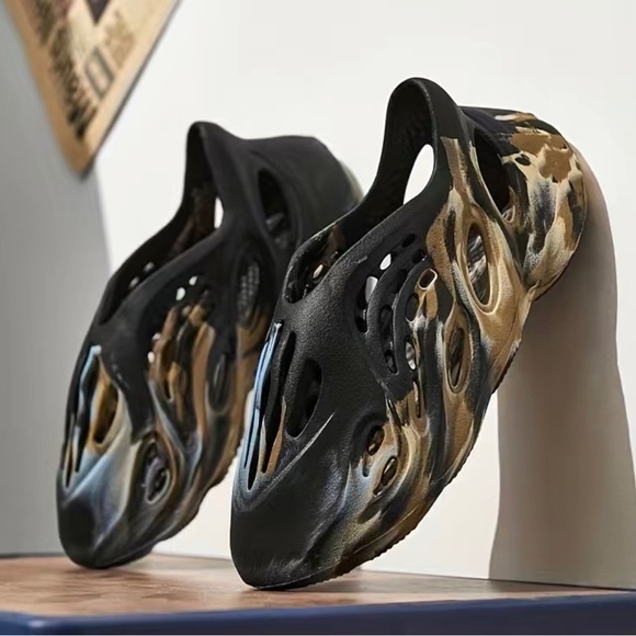 EVA Foam Runner RNNR Unbranded Clog Water Shoe Slip-On New Cinder Onyx Mens Blue - Picture 5 of 5